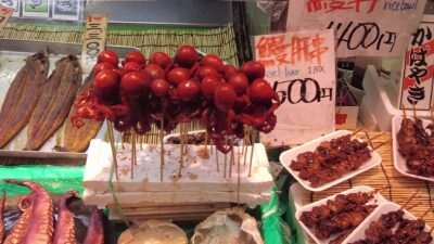 kuromon market octpus